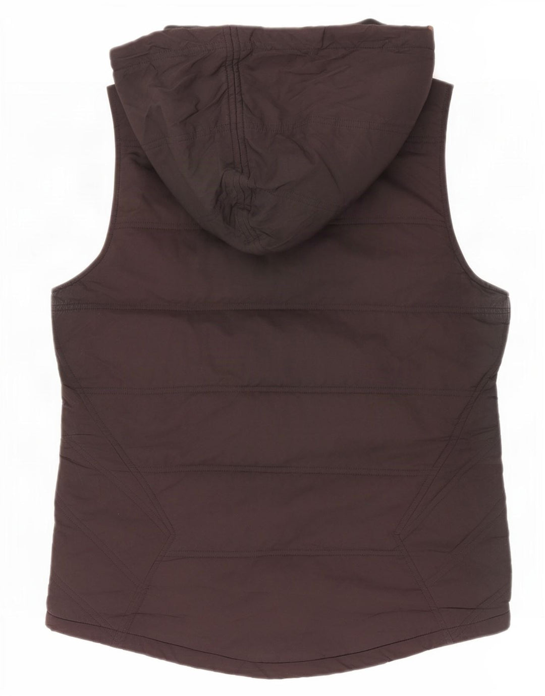Volcom Gilet rembourré à capuche pour femme UK 12 Medium Noir Polyester