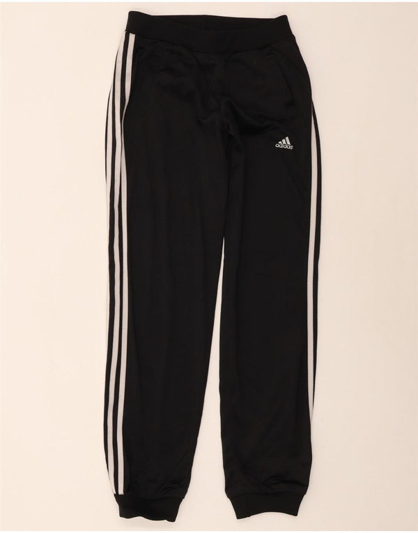 ADIDAS Pantalon de survêtement pour femme Joggers UK 16 Large Noir Polyester