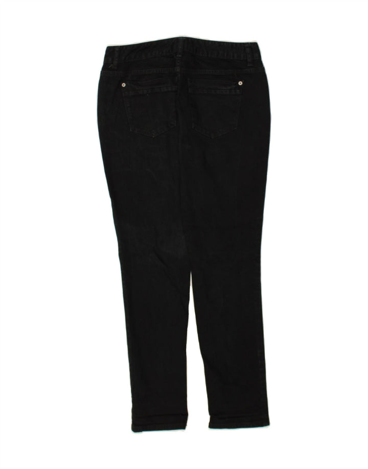 MOSSIMO Womens Curvy Skinny Jeans US 8 Medium W30 L29 Black Cotton Vintage Mossimo and Second-Hand Mossimo from Messina Hembry 