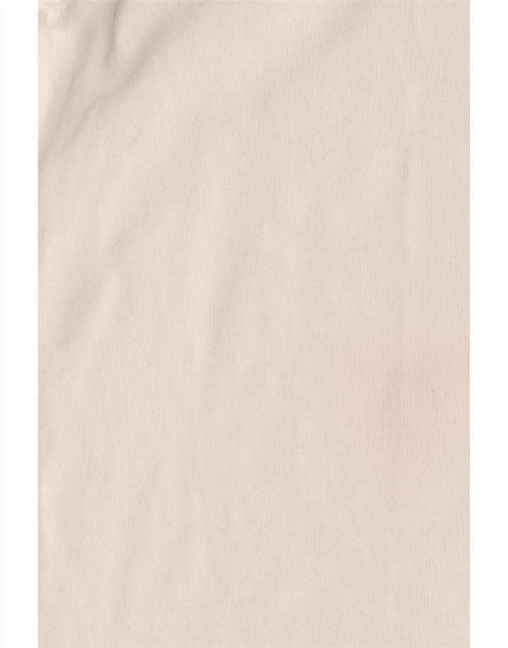 Benetton Pull col bateau pour femme UK 14 Blanc moyen