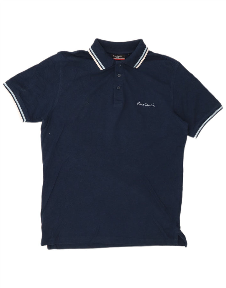 Pierre Cardin Polo Regular Fit Homme Bleu Marine Moyen Coton