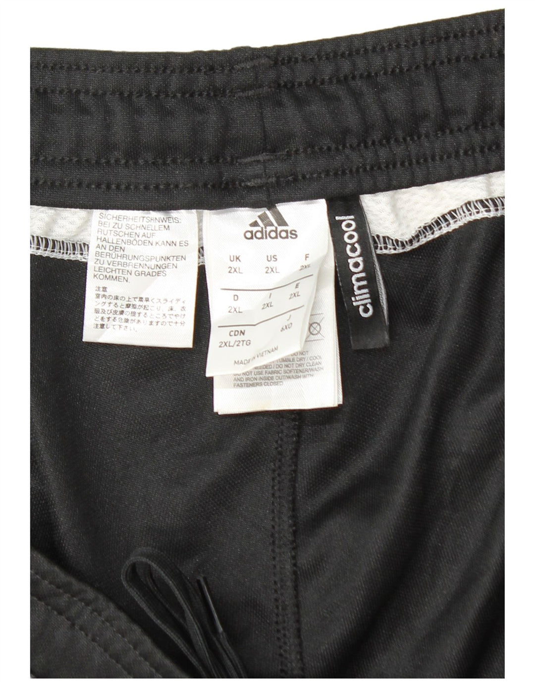 Adidas Pantalon de survêtement Climacool pour homme 2XL Noir Polyester