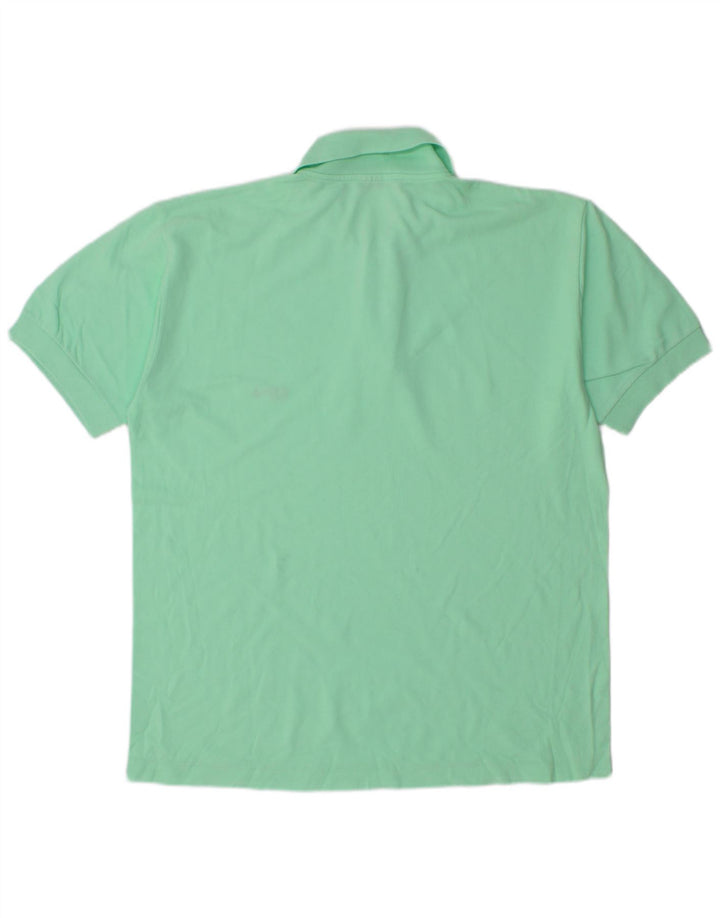 Polo Vintage Homme Vert Moyen