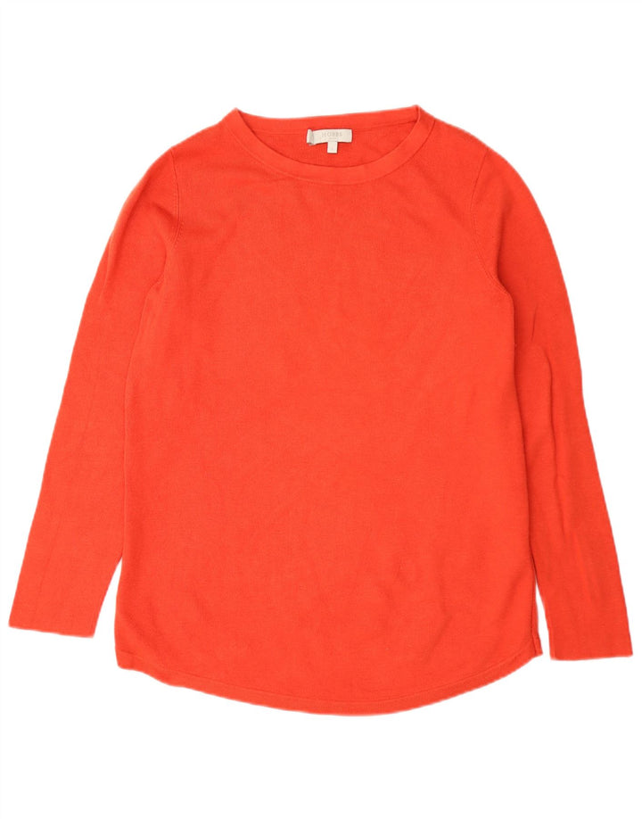 Hobbs Haut surdimensionné à manches longues pour femme UK 10 Small Orange