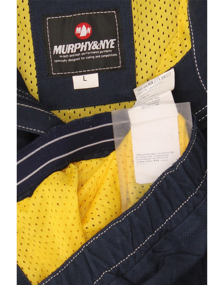 Murphy & Nye Veste Bomber Homme UK 40 Large Bleu Marine Polypropylène