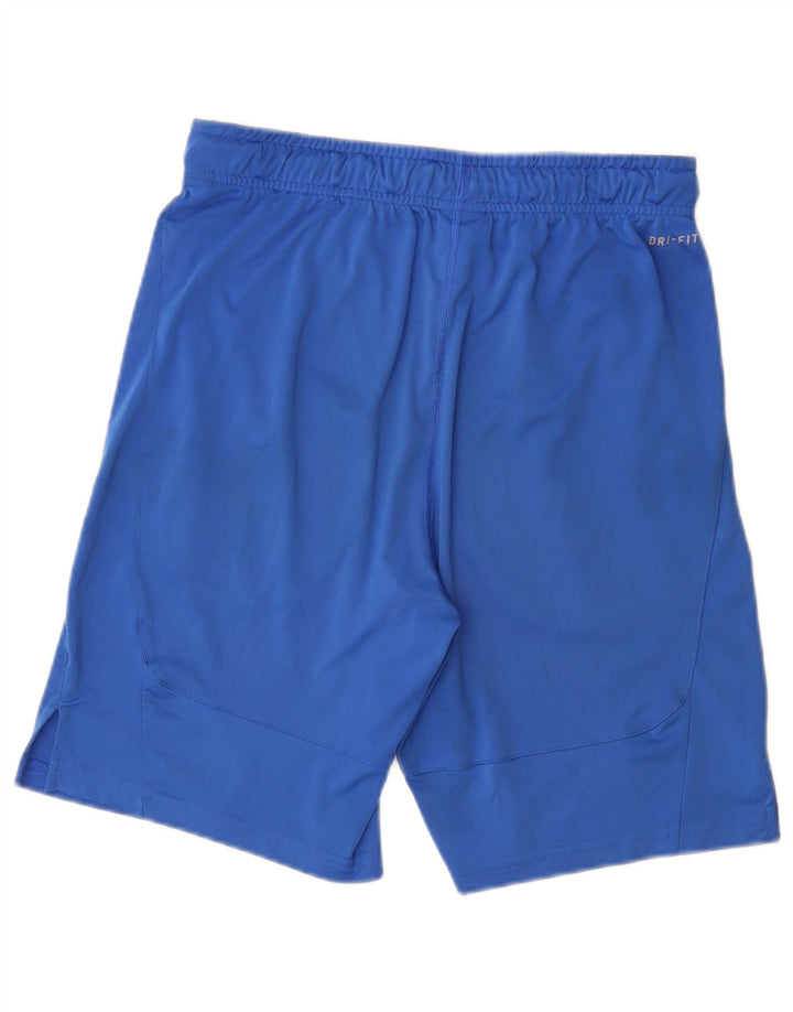 Short de sport Nike Dri Fit Homme Bleu Moyen Polyester
