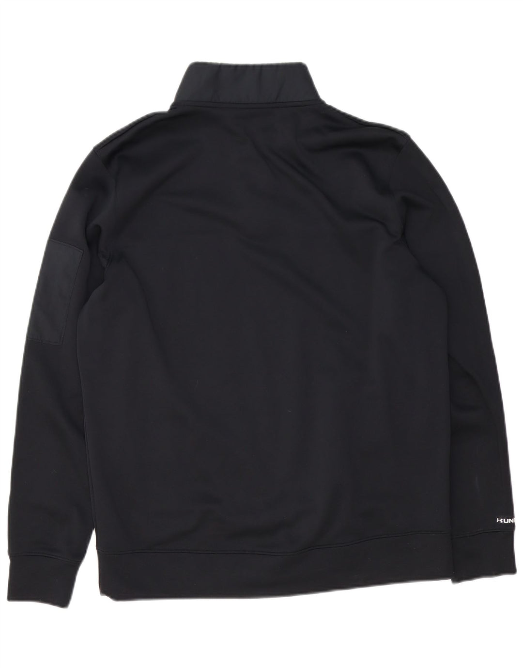 Under Armour Sweat-Shirt Coupe Ample à Col Zippé Homme Noir Moyen