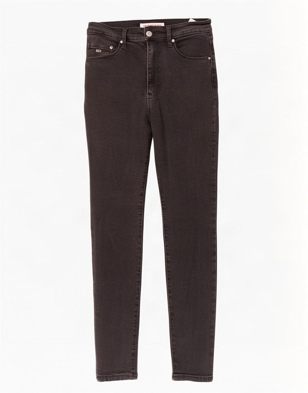 Tommy Hilfiger Sylvia Jean super skinny taille haute pour femme W31 L30 Noir