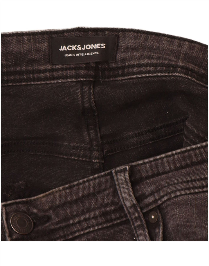 Jack & Jones Jean Slim Homme W38 L32 Gris Coton