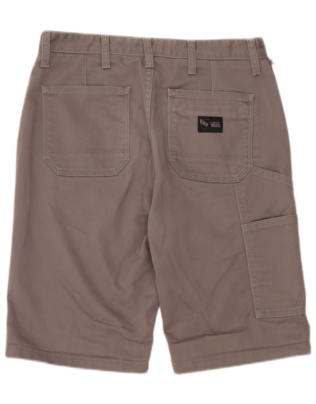 Vans Short cargo W30 en coton gris moyen pour homme