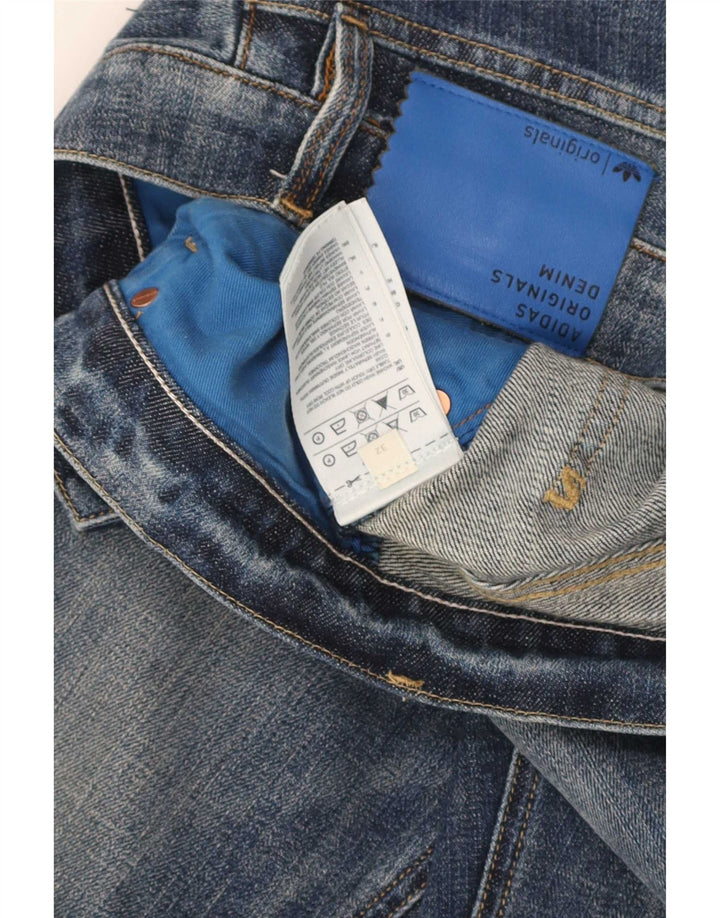 Adidas Jean droit homme W32 L29 bleu coton
