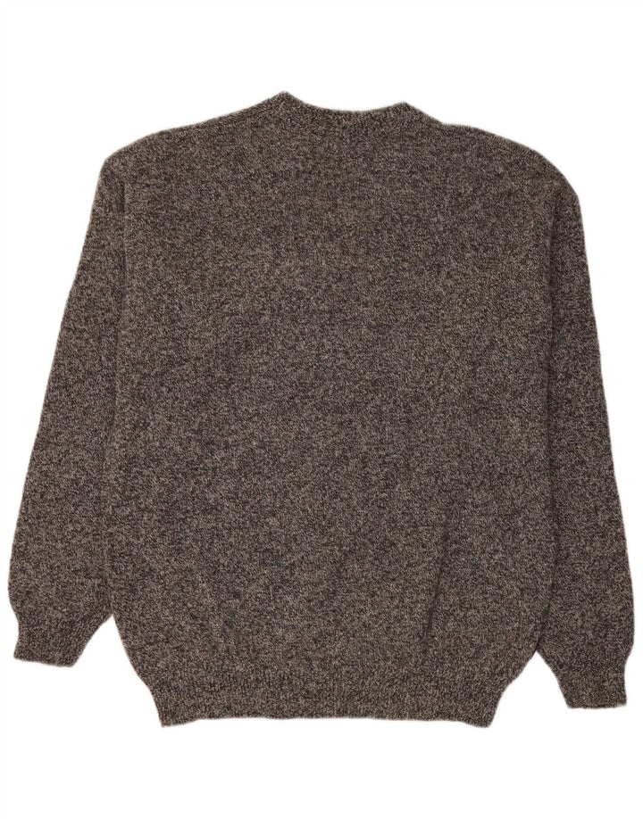 Invicta Pull col V pour homme Grand gris moucheté
