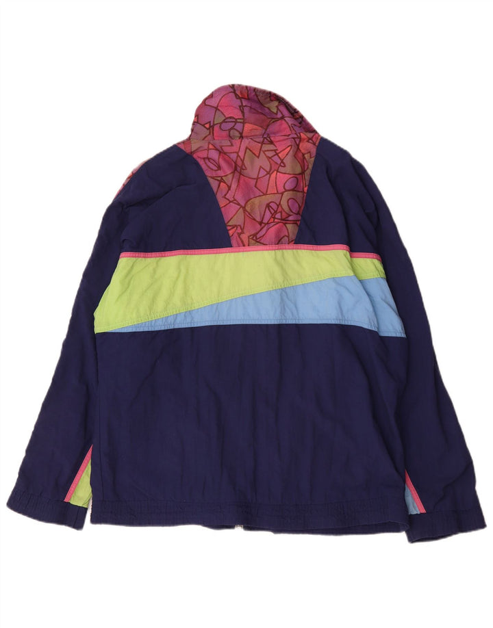 Lotto Veste de Survêtement Graphique Homme Bleu Marine Moyen Colourblock