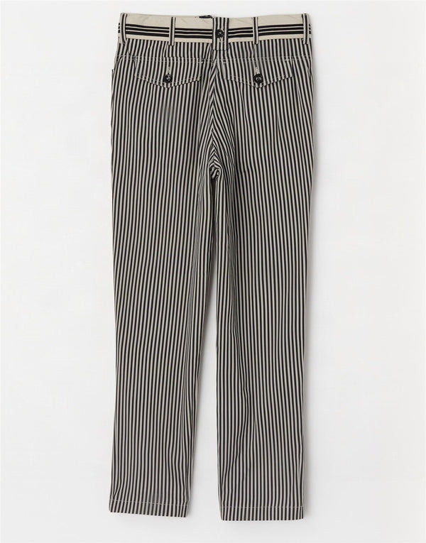 Dolce & Gabbana Pantalon décontracté pour homme IT 50 Large W32 L31 Bleu à fines rayures