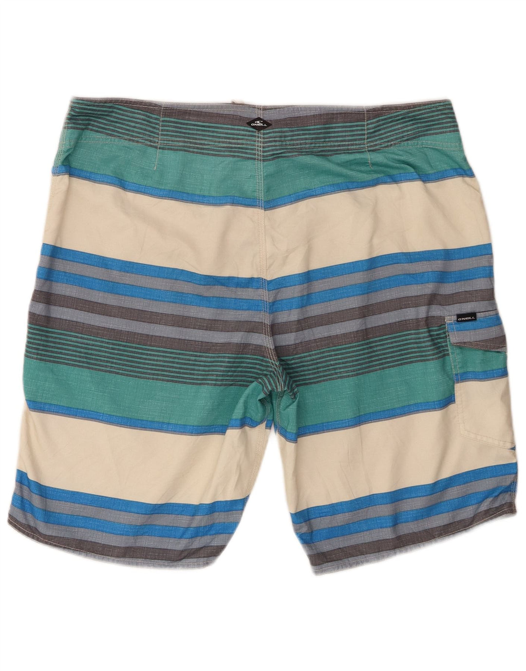 O'Neill Short de Bain Homme XL Polyester Rayé Multicolore