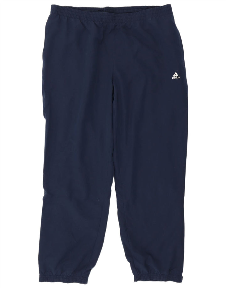 Adidas Homme Climalite Survêtement Pantalon Joggers XL Bleu Marine Polyester