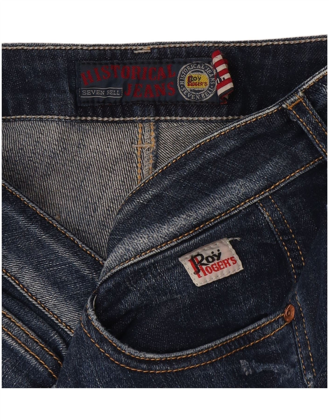 Roy Rogers Jean droit femme W32 L34 bleu marine