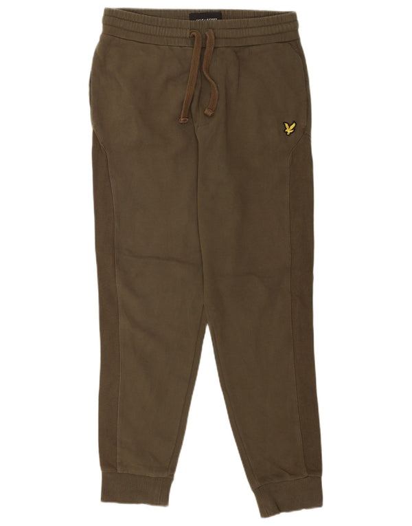Lyle & Scott Pantalon de survêtement pour homme en coton vert Small