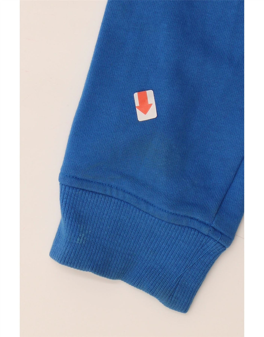 ADIDAS Mens Graphic Hoodie Jumper Medium Blue Cotton Vintage Adidas and Second-Hand Adidas from Messina Hembry 