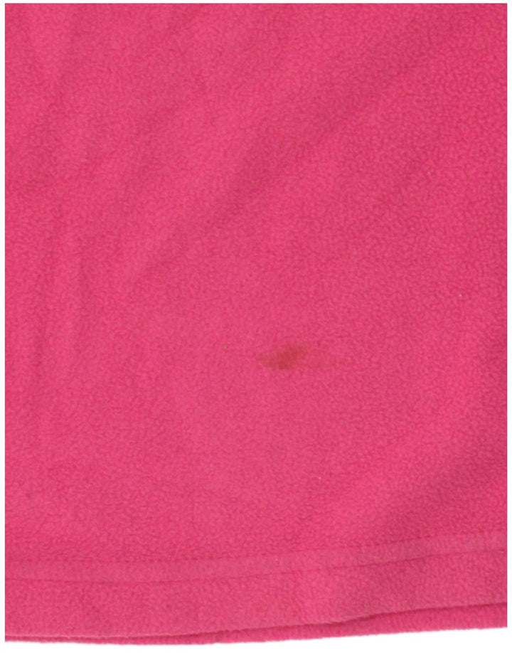 Invicta Pull polaire à col zippé pour femme UK 14 Rose moyen Polyester
