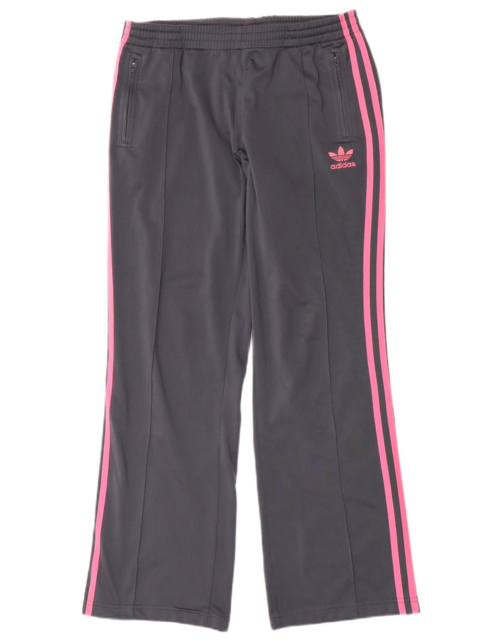 Adidas Pantalon de survêtement pour femme EU 40 Gris moyen Polyester