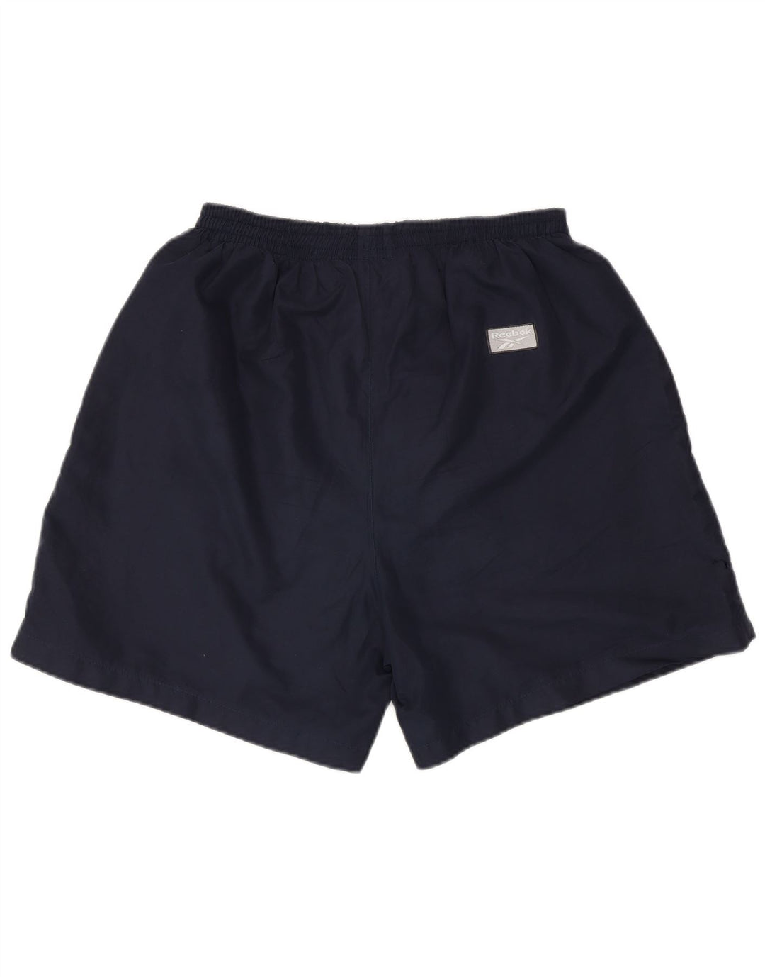 Reebok Short de sport homme petit bleu marine polyester
