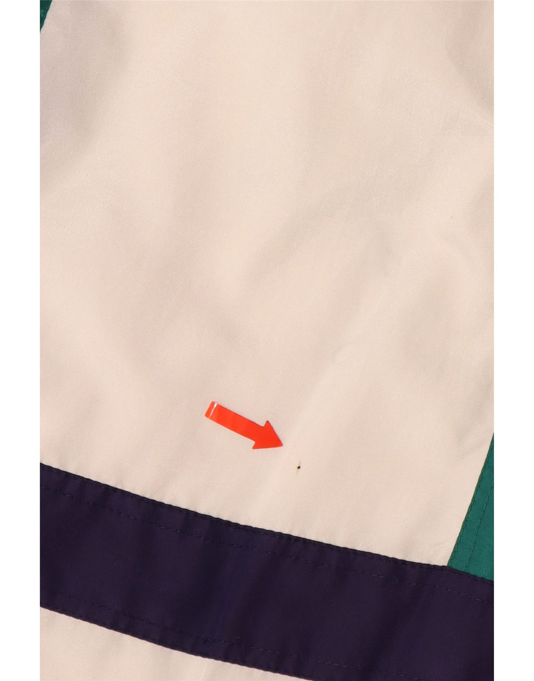 COSMOS Veste de survêtement pour homme UK 16 Large Blanc Colorblock