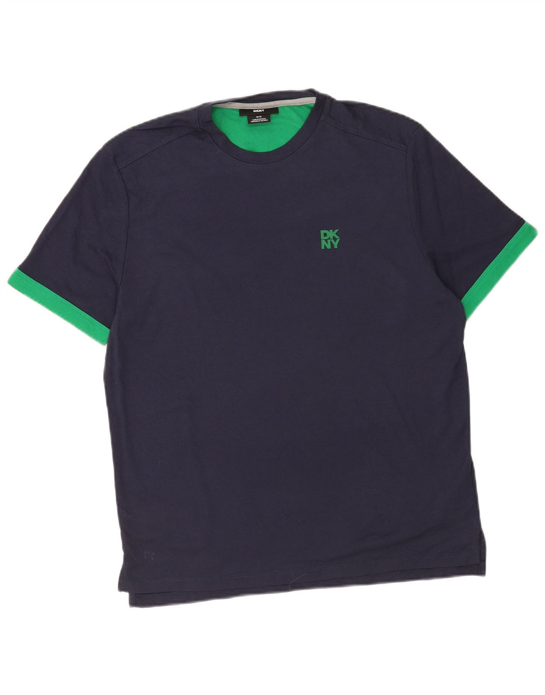 Dkny T-Shirt Homme Bleu Marine Moyen Coton