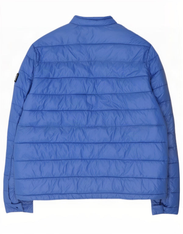 Dkny Veste matelassée pour homme UK 44 2XL Bleu Nylon