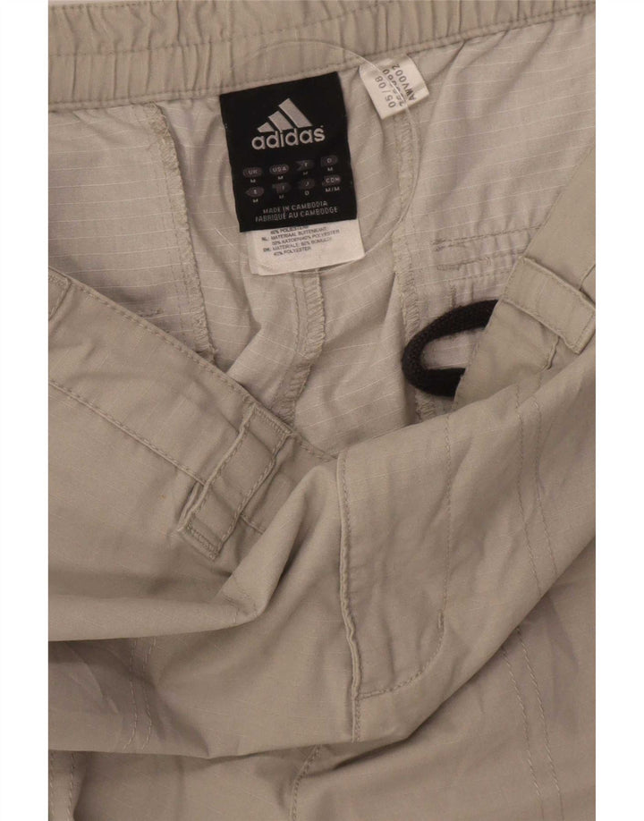 Adidas Bermuda Cargo Homme Moyen W32 Beige Coton