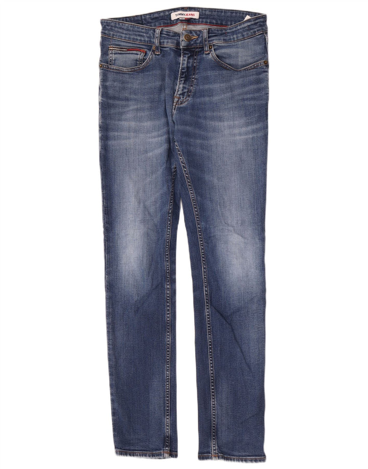 Tommy Hilfiger Jean Slim Homme W31 L32 Bleu Coton
