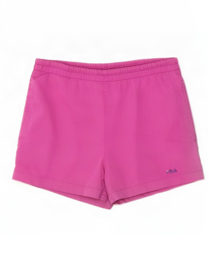 Fila Short de sport pour femme IT 46 Large Rose