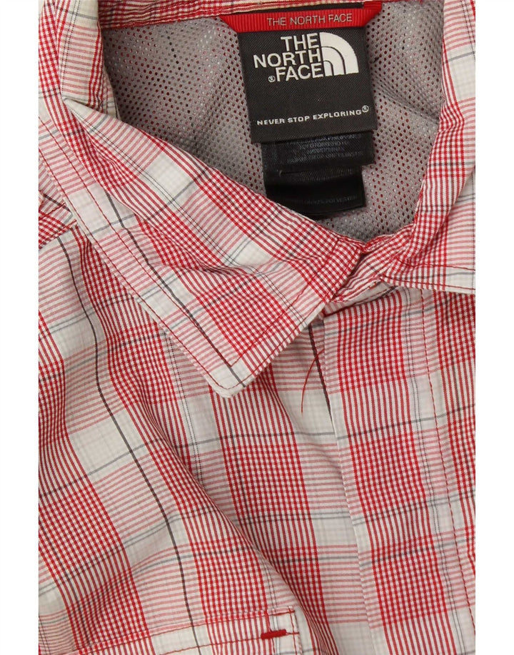 The North Face Chemise Homme Petit Carreau Rouge Nylon