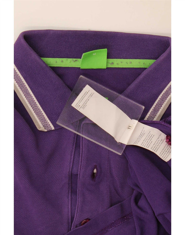 Hugo Boss Polo Homme Violet Moyen Coton