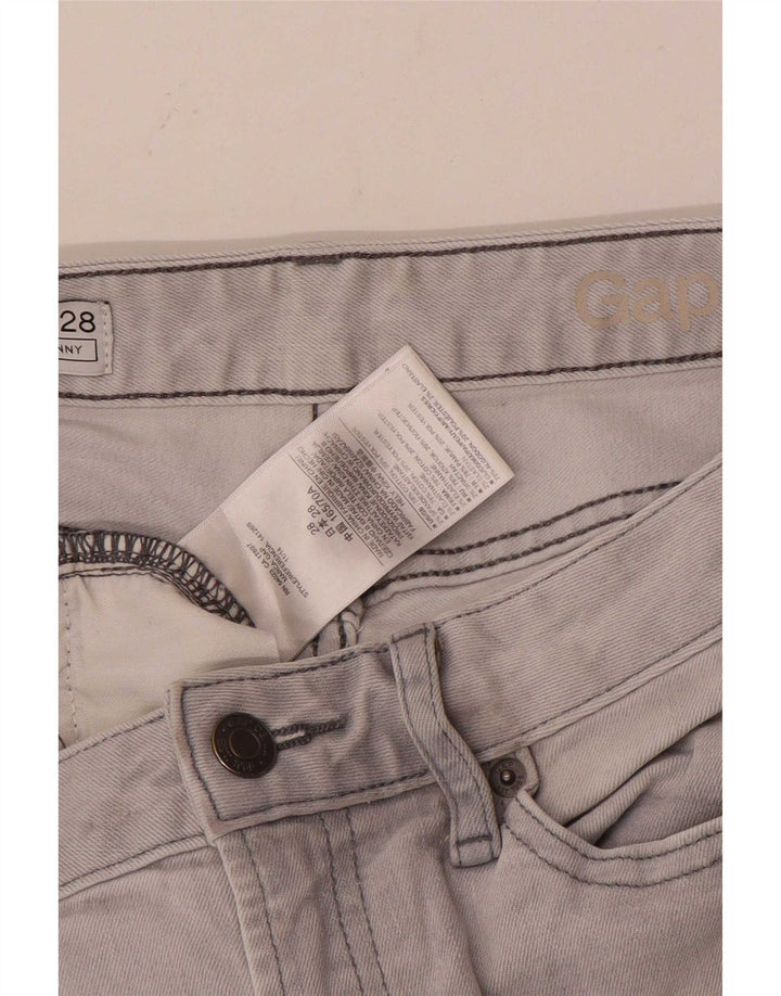 Gap Jean Skinny Femme W28 L28 Gris Coton