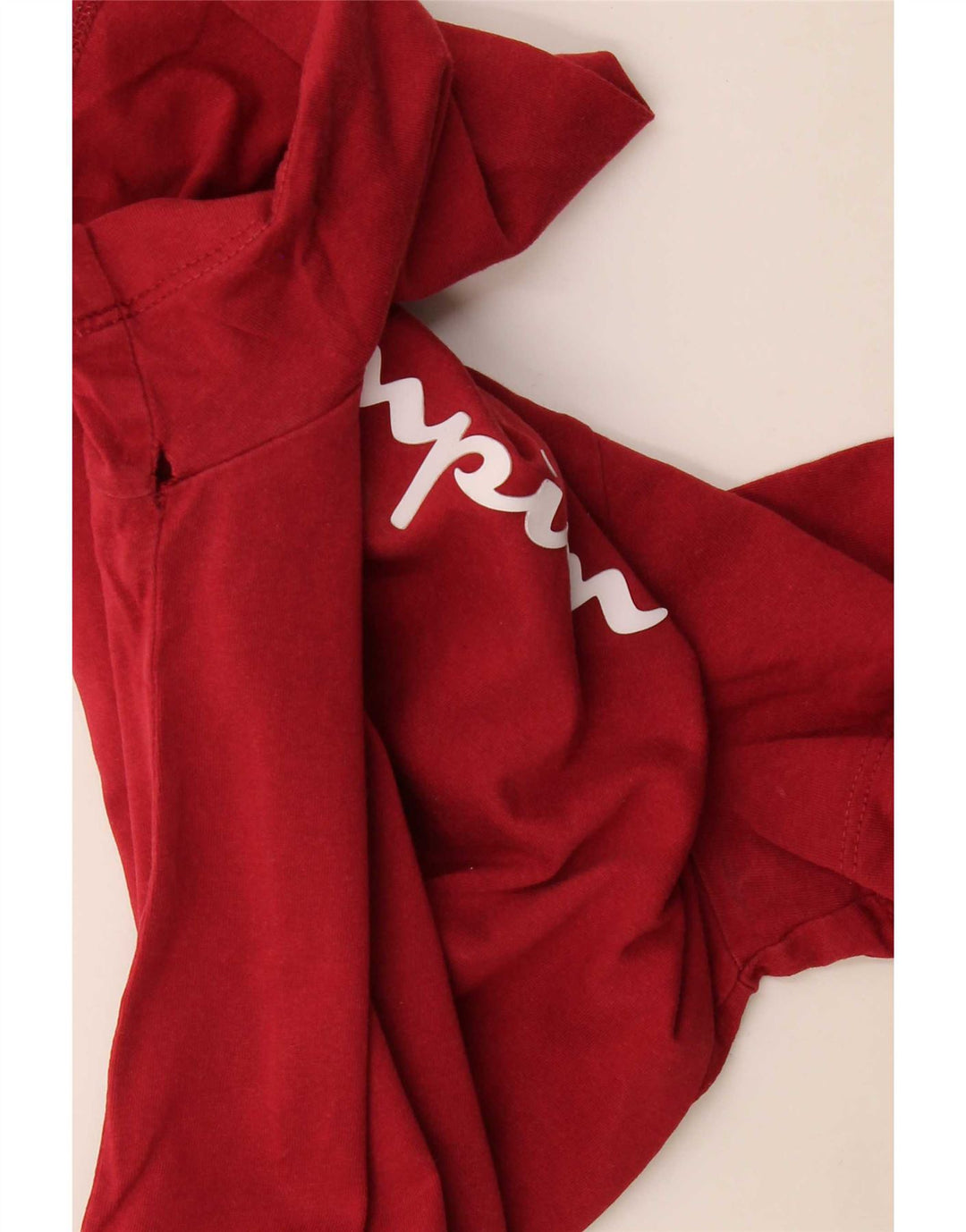 Champion T-shirt graphique pour femme UK 12 Rouge moyen