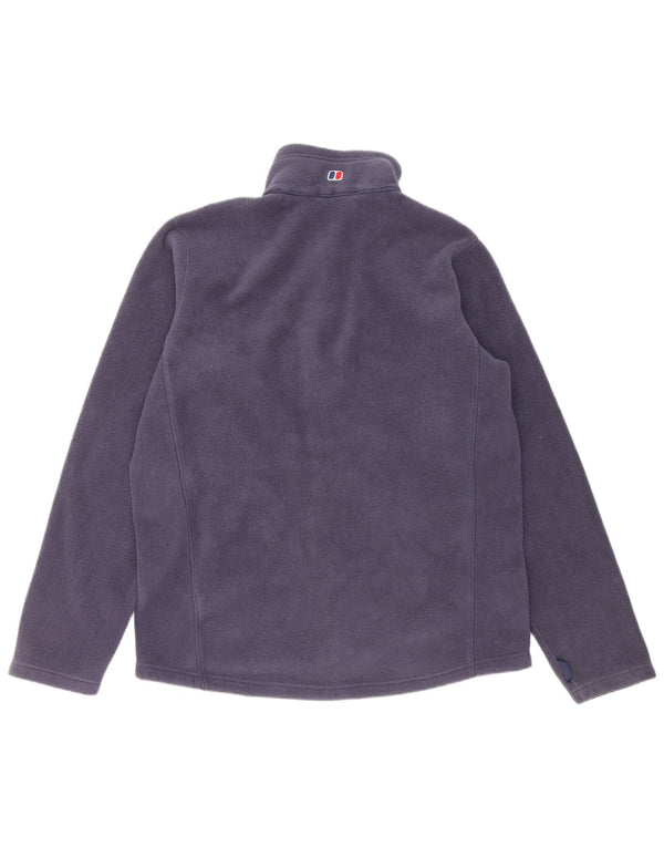 Berghaus Mens Liner Fleece Jacket UK 42 XL Blue Polyester