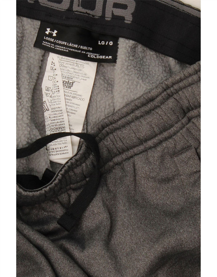 UNDER ARMOUR Pantalon de Survêtement Cold Gear Coupe Ample Homme Gris Moyen