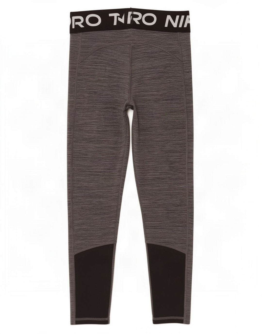 Nike Legging Capri Graphique Femme UK 8 Petit Gris Colorblock Polyester