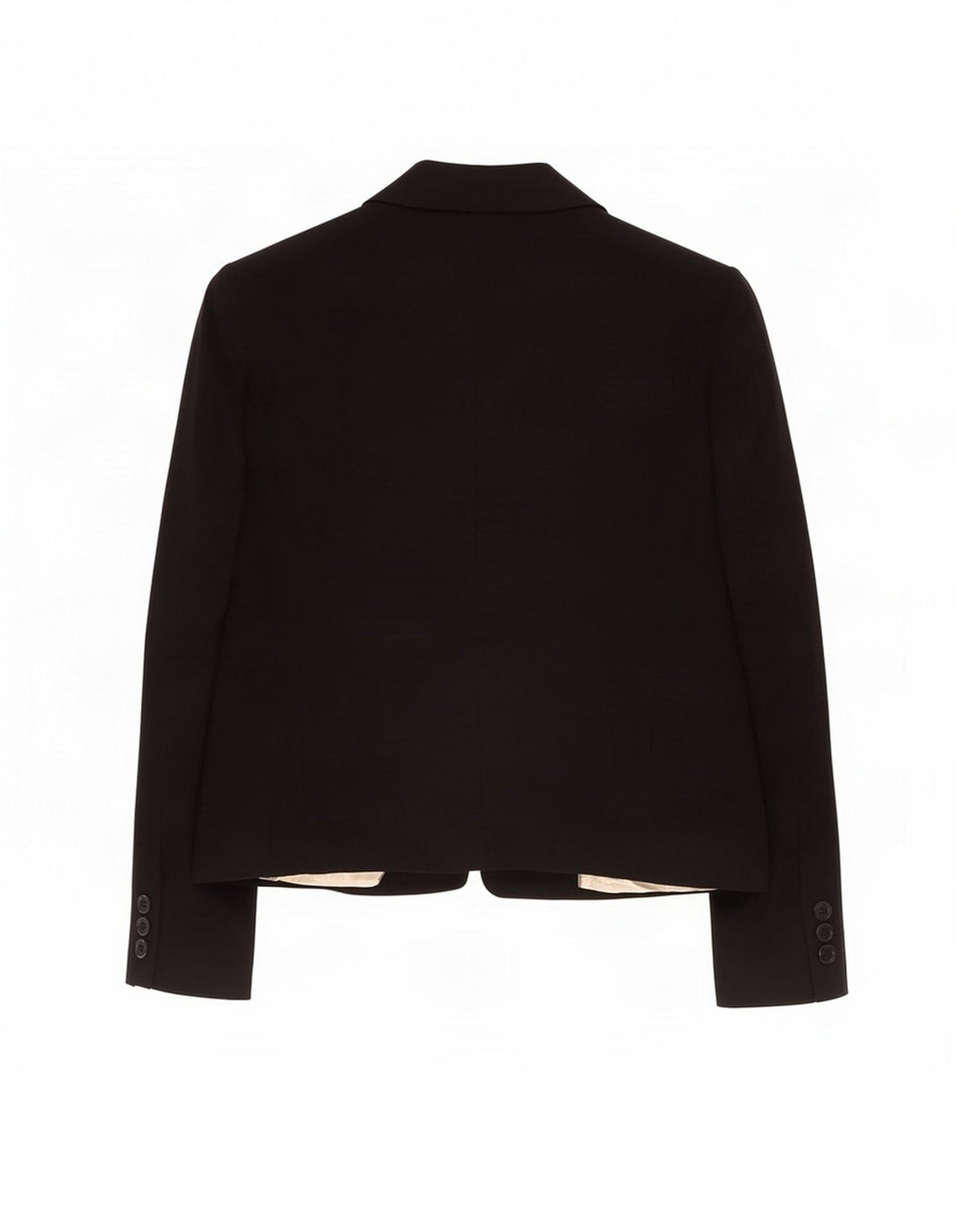 Marks & Spencer Veste blazer 1 bouton pour femme UK 20 2XL Noir Polyester
