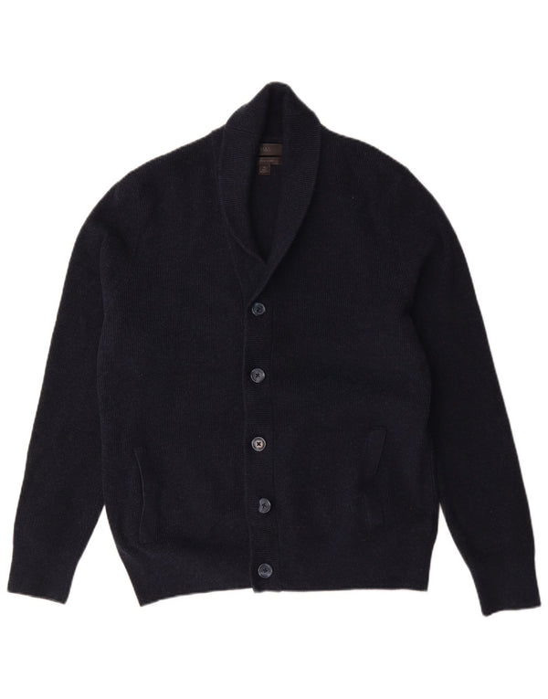 Marks & Spencer Pull Cardigan Homme XL Bleu Marine Coton
