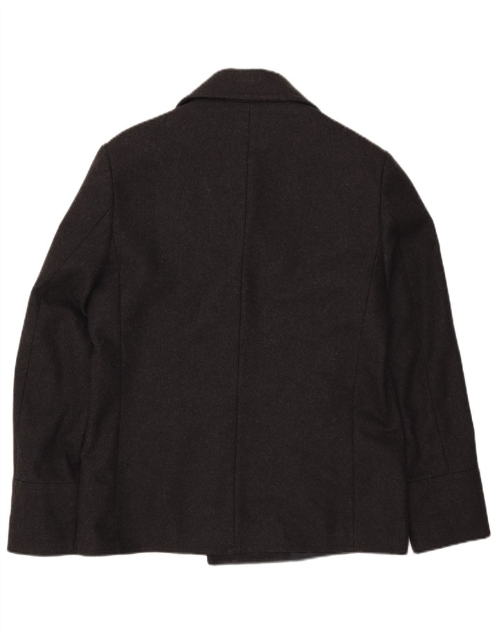 Sisley Caban Homme IT 50 Large Laine Noir