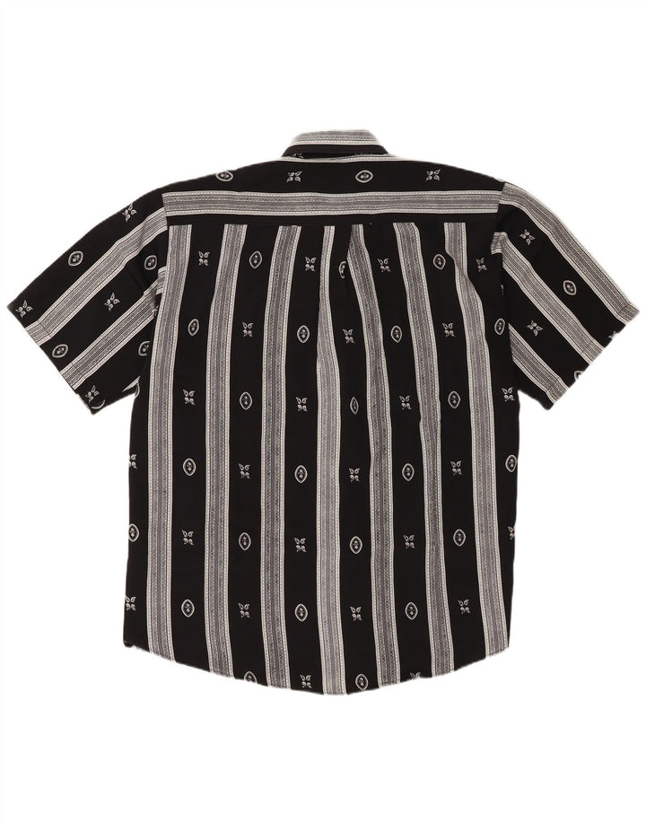 Cassera Chemise à Manches Courtes Homme XL Noir Géométrique Polyester