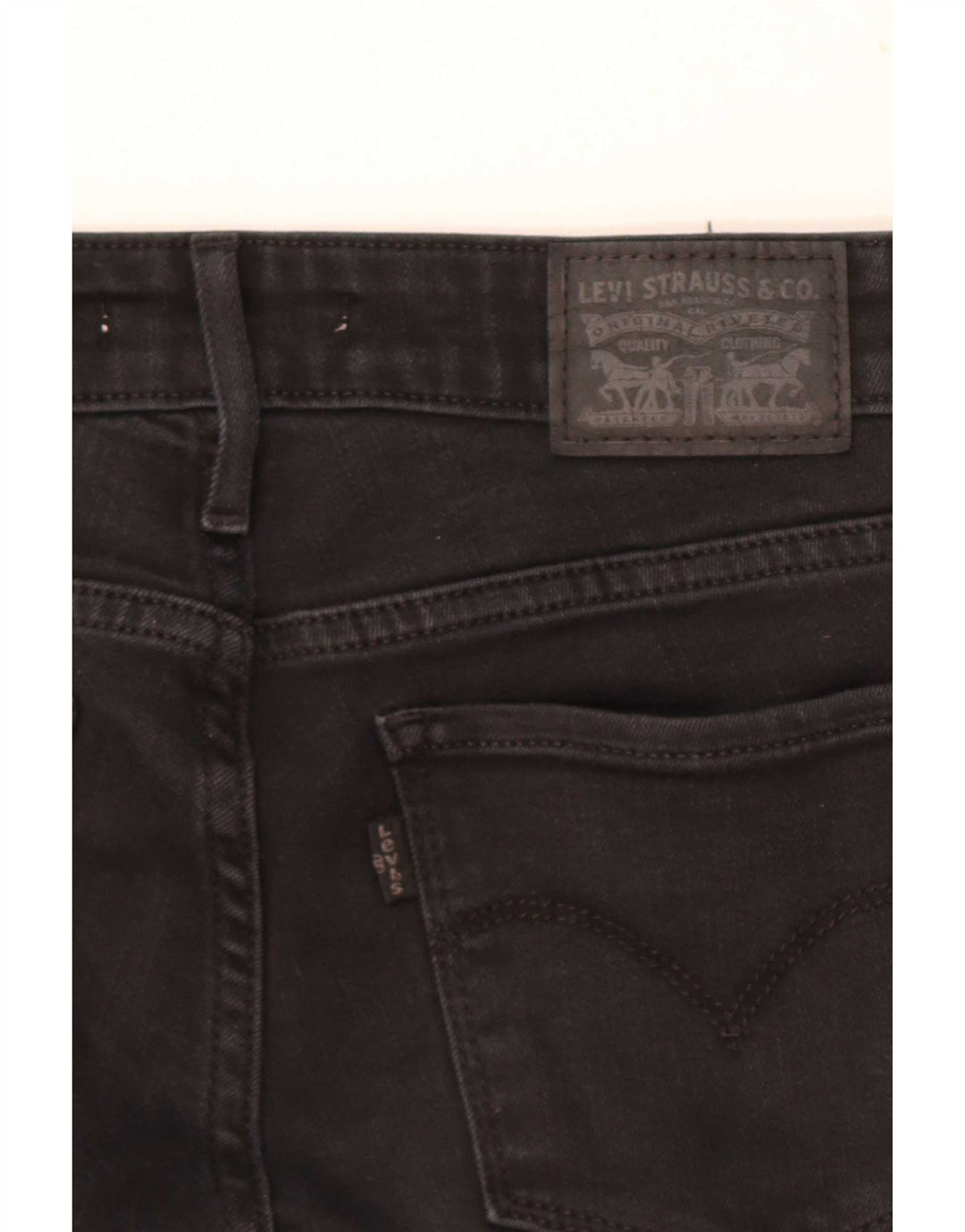 Levi's Jean Slim 712 Femme W25 L29 Noir