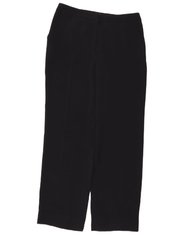 Hobbs Pantalon Chino Droit Femme UK 12 Medium W32 L29 Bleu Marine