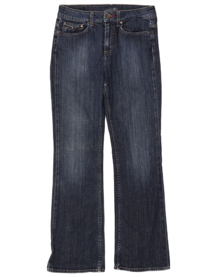TOMMY HILFIGER Jean Bootcut Femme W27 L30 Bleu Marine Coton