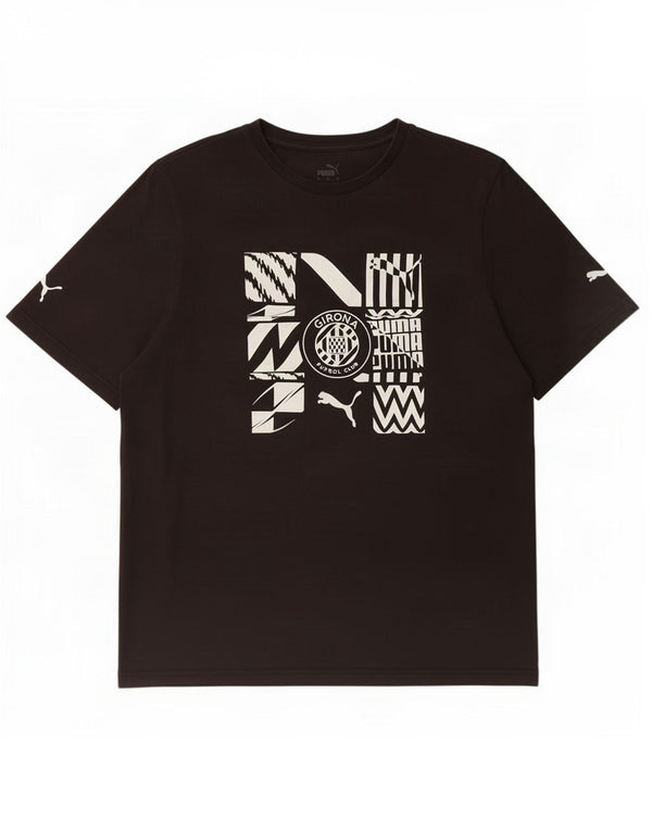 Puma T-Shirt Graphique Top XL Homme Noir Coton