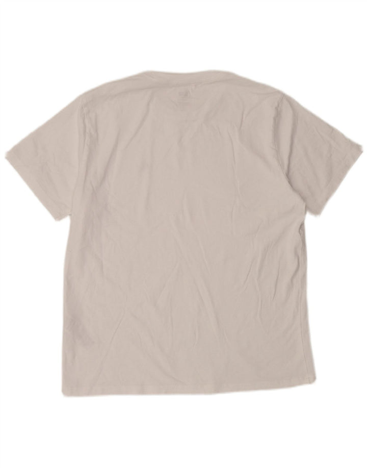 Levi's Tee-Shirt Standard Homme Blanc Large Coton