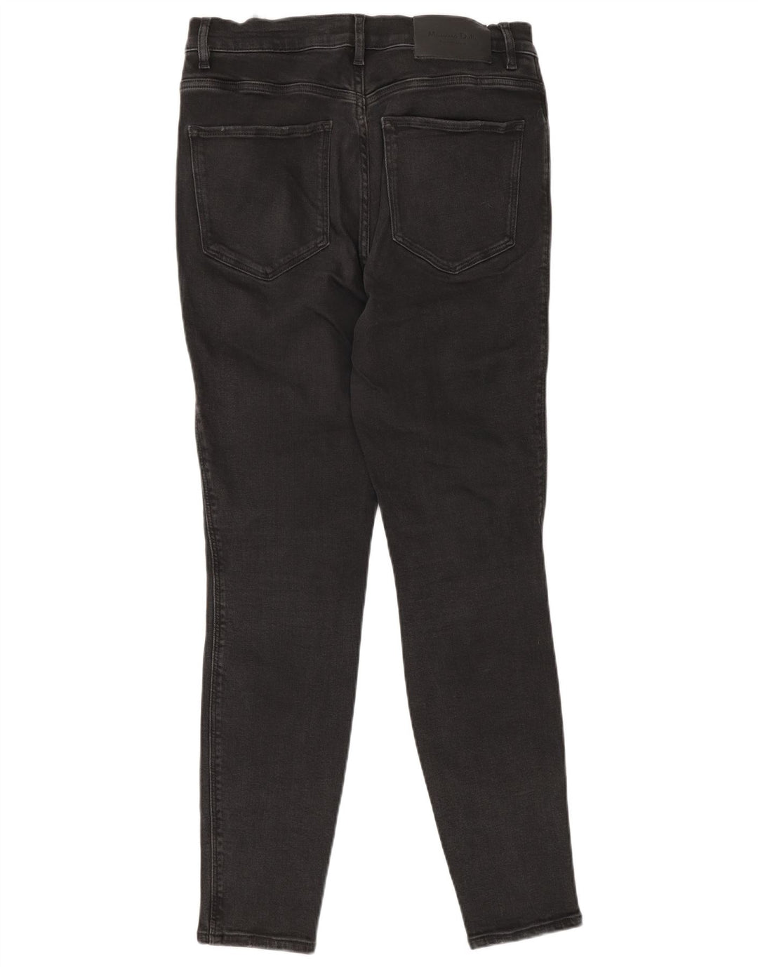 Massimo Dutti Jean skinny pour femme EU 40 Medium W30 L30 Gris Coton