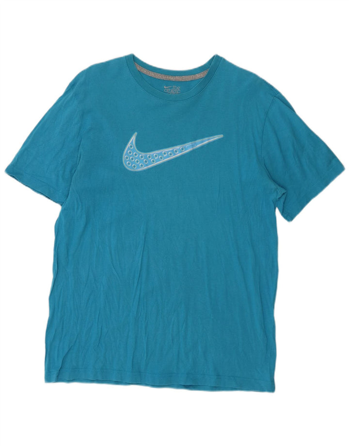 NIKE T-shirt graphique coupe classique pour hommes, grand bleu